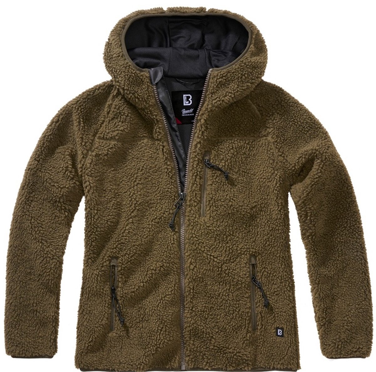 Brandit - Teddyfleece Jacket - M - Groen