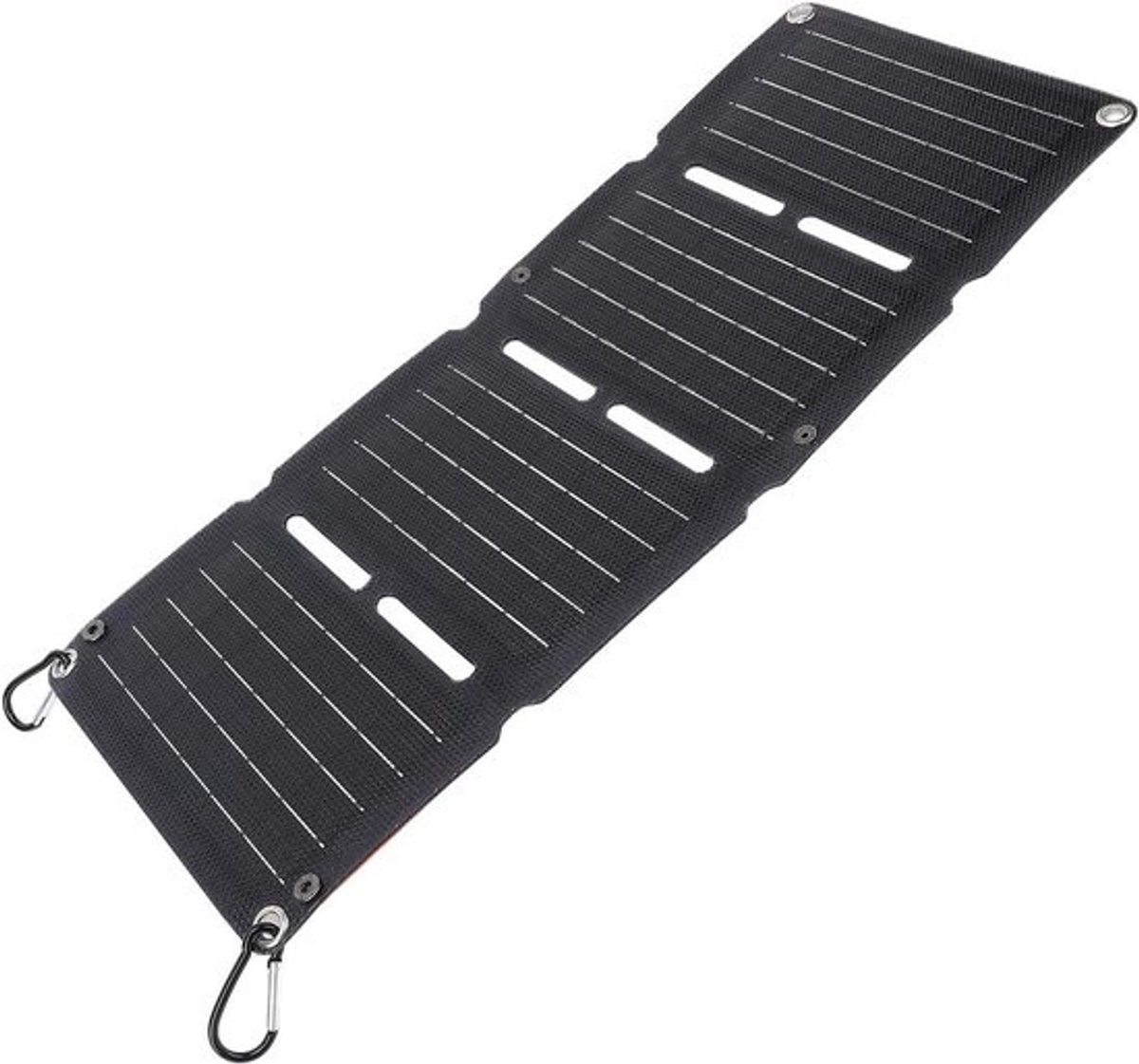 Zonnepaneeloplader - Draagbare Lader - Buiten Opladen - Snellaadtechnologie - 40W Vermogen - Zwart