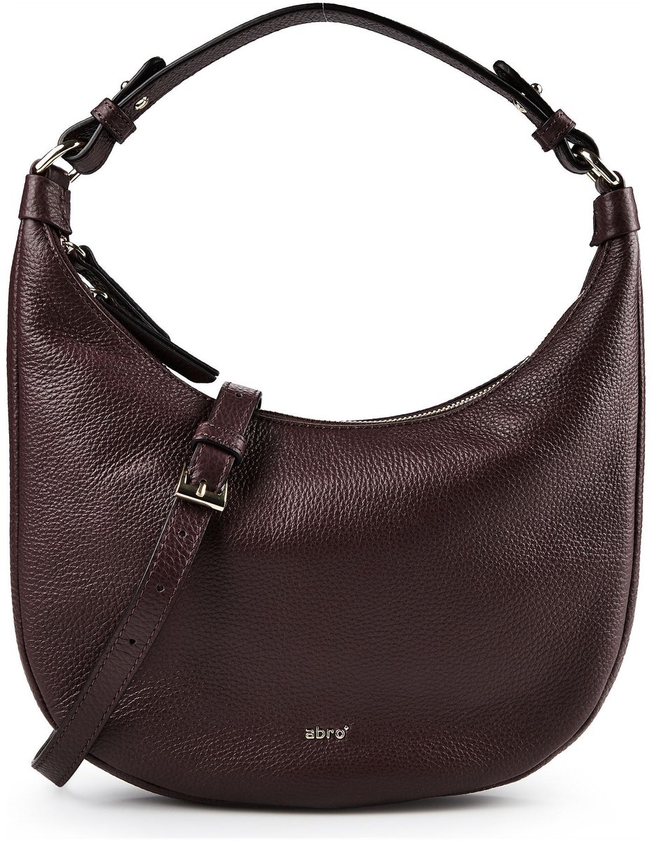 abro Nana Schoudertas Leder 27 cm - Dames - burgundy