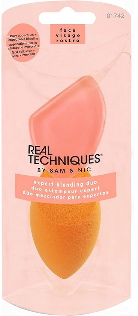 2-Pack Make-up Spons - Foundation Blender voor Vlekkeloze Applicatie