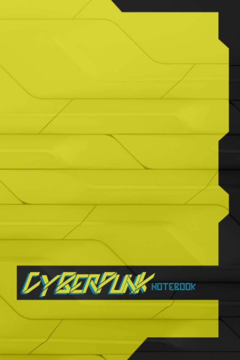 Cyberpunk Notebook: Lined Notebook Journal - 120 Pages - 6 x 9 - College Ruled - ShopVlot