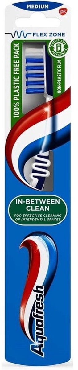 6x Tandenborstels Medium Flex Zone Tussen Tanden Reiniging