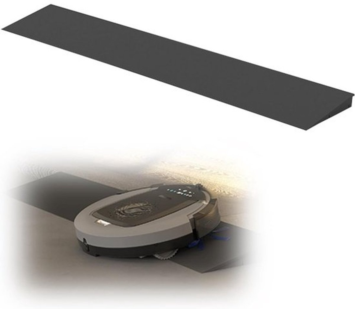 Verstelbare Drempelhelling voor Rolstoel en Robotstofzuiger - Antislip en Draagbaar