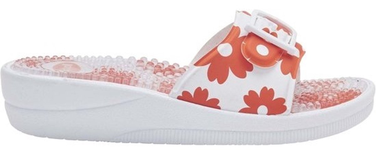 Dames Massage Slippers met Verstelbare Band - Comfortabele Zomersandalen voor Strand en Zwembad