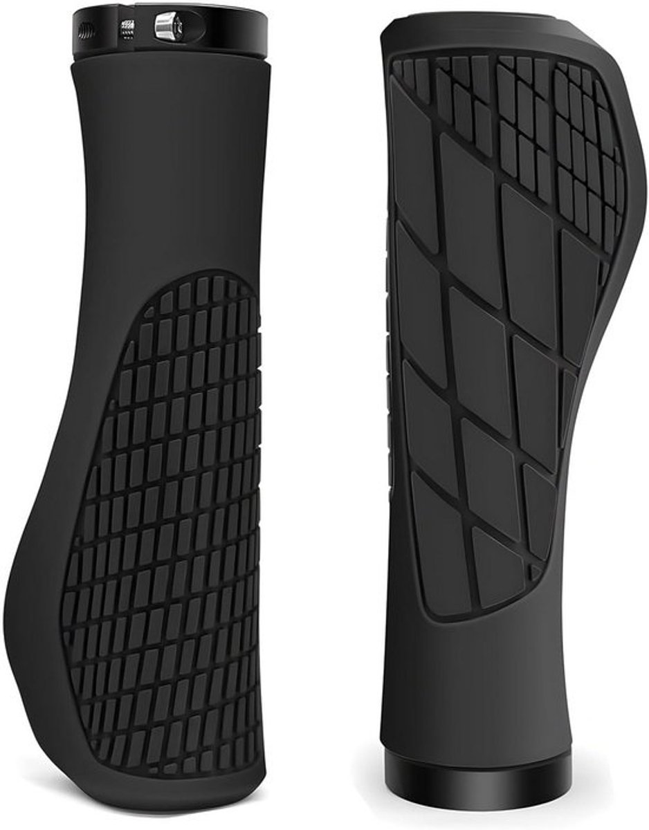 Ergonomische Fietshandgrepen met Lock-On Klemmen voor Mountainbike en Racefiets (22.2mm)
