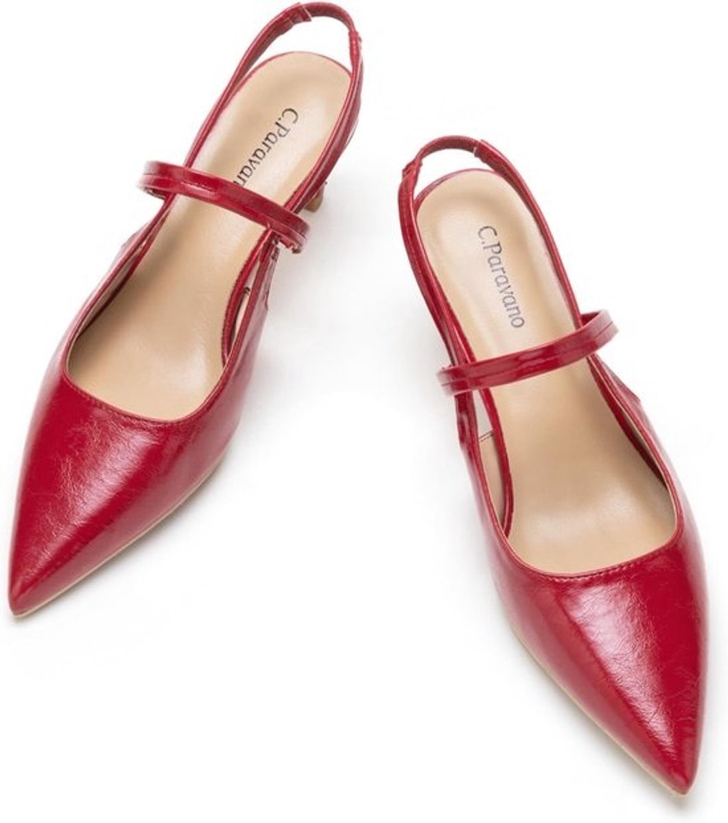 Dames Sandalen - Schoenen met bandjes - Feestelijke gelegenheden - Verstelbare bandjes - Blokhak - Zwart