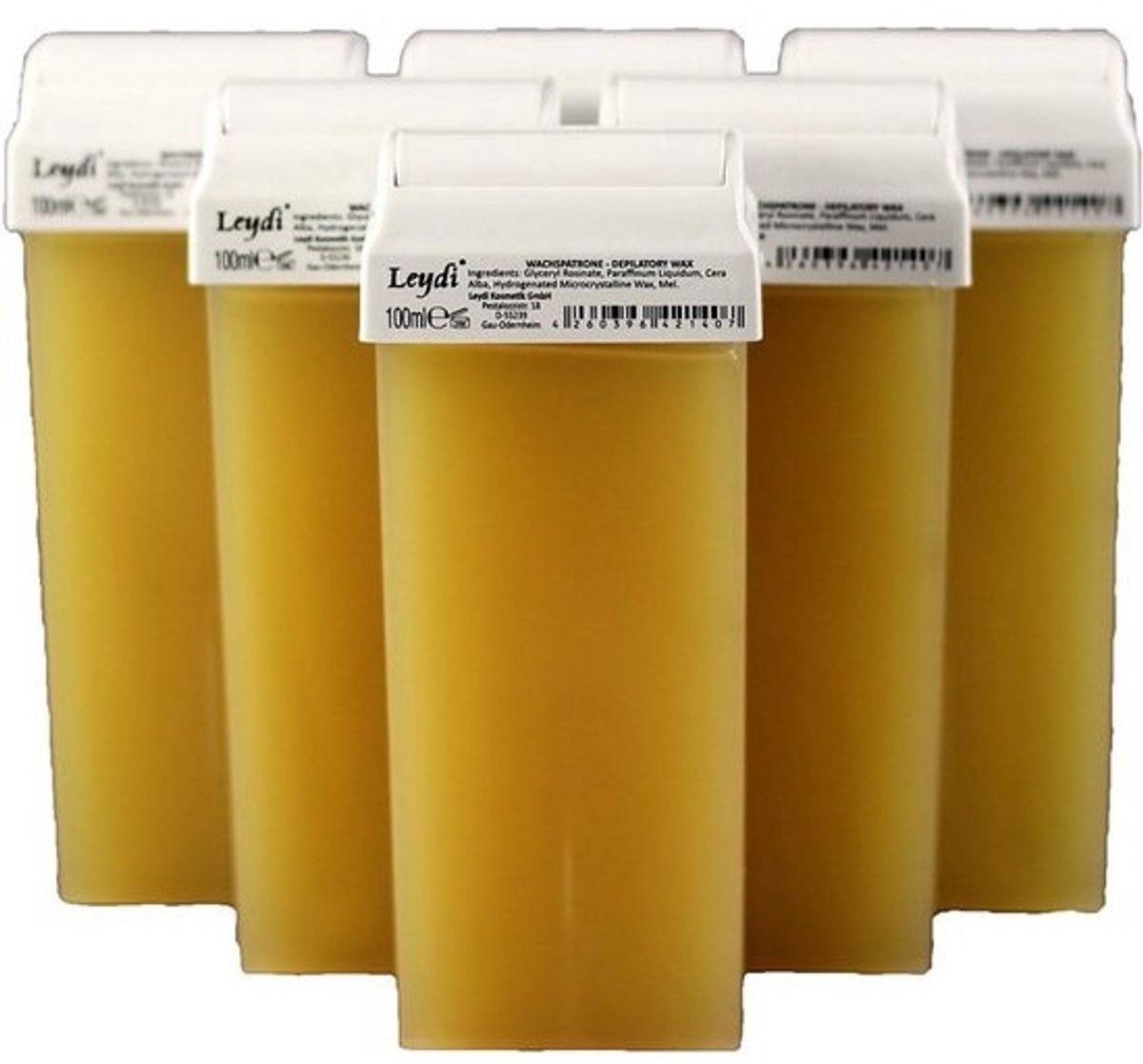 Warme Waspatronen Honing Navulset 6 x 100 ml voor Waxapparaat
