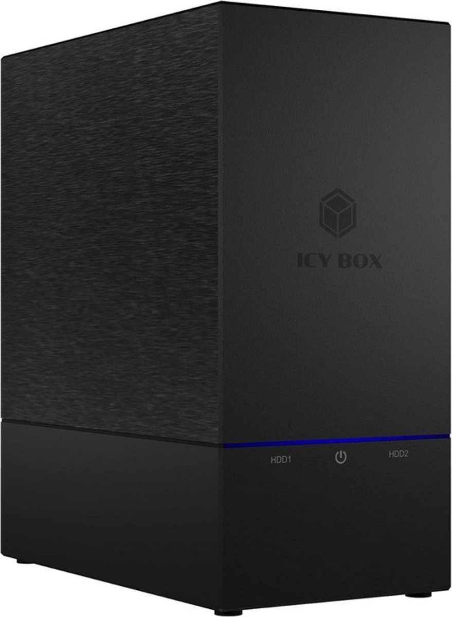 Externe USB-C RAID Behuizing voor 2x 2,5" & 3,5" HDD/SSD met 10 Gbit/s