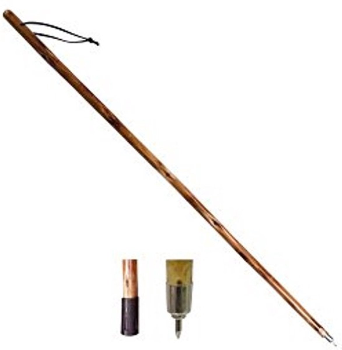 Houten Wandelstok met Sleutelbandgreep - 110 cm