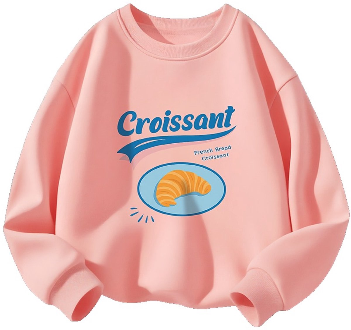 Currero Sweater Jongens Sweaters Sweatshirt Hoodie Warme Trui Pullover Jumper Crewneck Vest 4-5 Jaar Roze