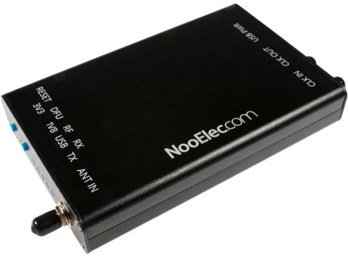 Aluminium Behuizing voor HackRF One - Zwart