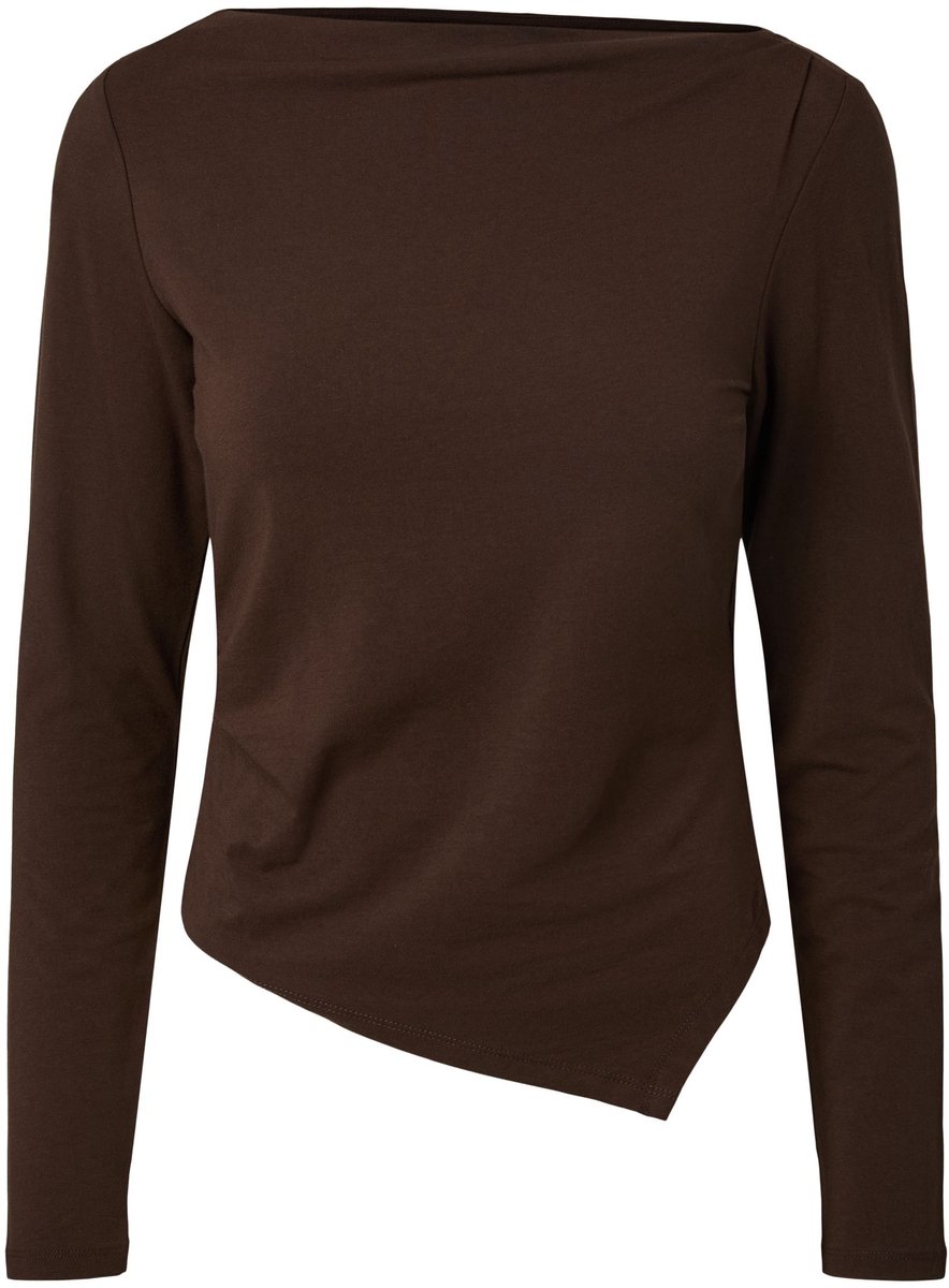 Pieces Top met lange mouwen PCSIRENE ASYMMETRISCH