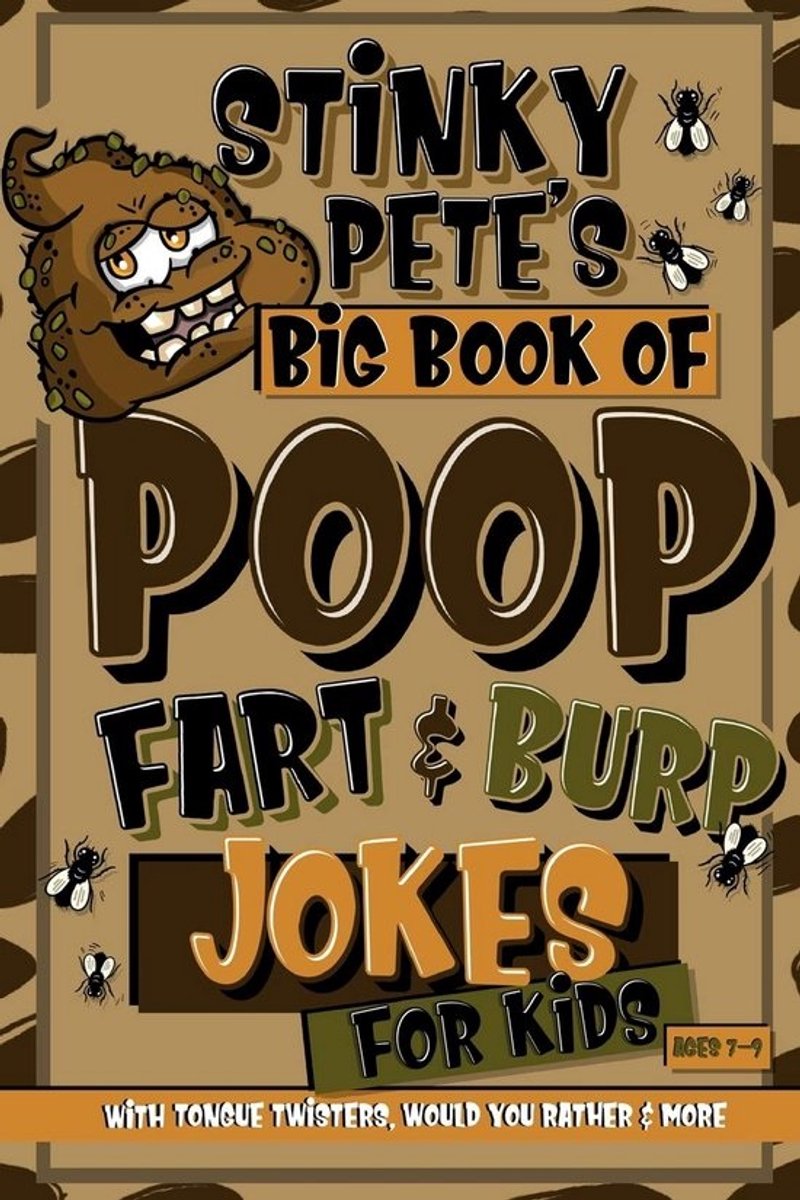 Grapjokes en Tongbrekers voor Kinderen 7-9: Grappige Poep- en Scheetgrappen en Meer