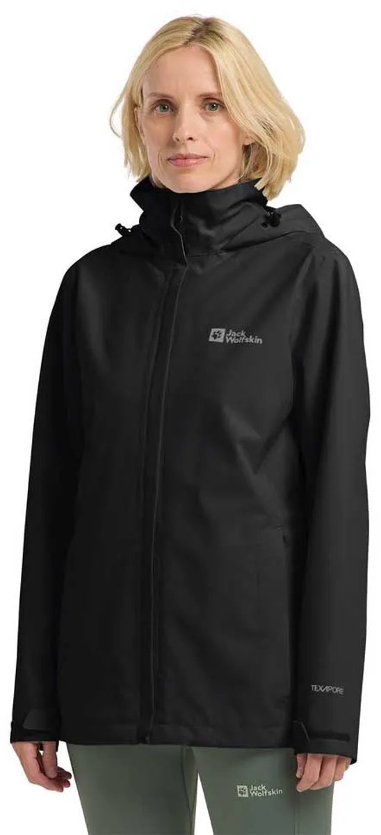 Jack Wolfskin Trailtime 2l Jas Zwart XS Vrouw
