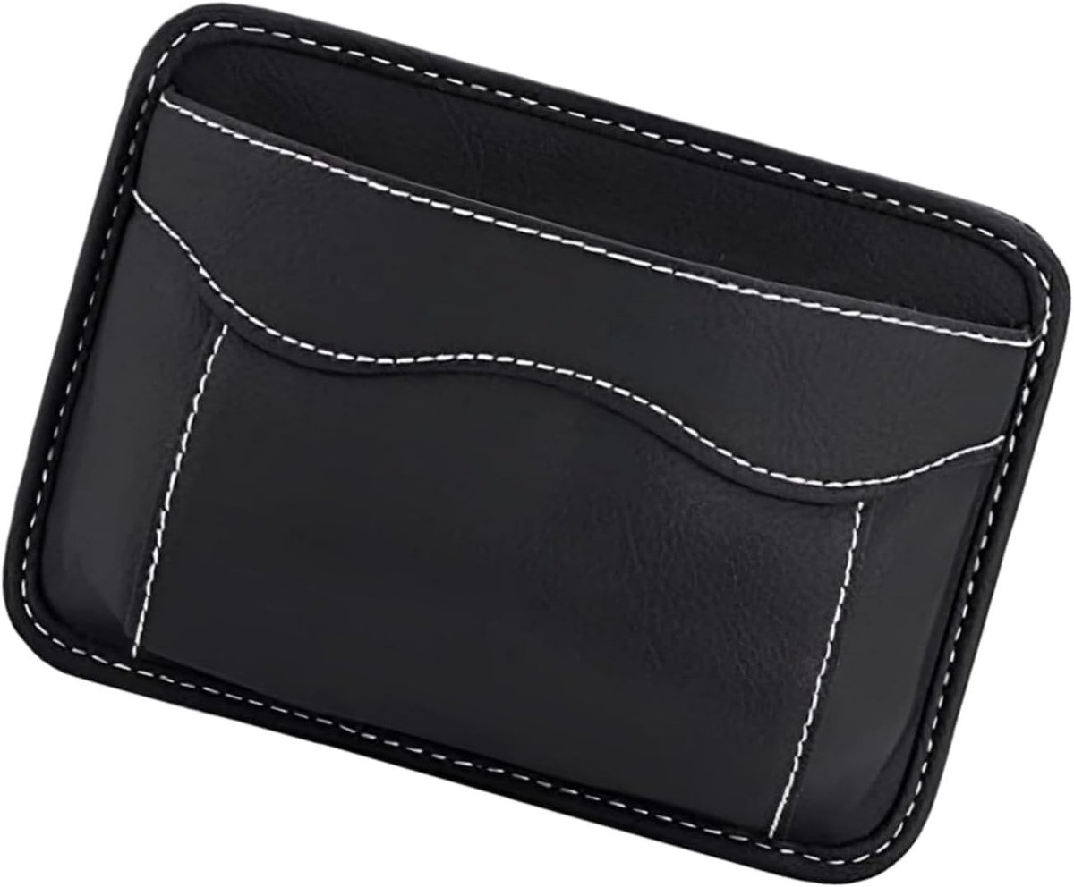 Universele Auto Zitplaats Organizer - Waterdichte Opbergzak van PU Leer voor Telefoon, Documenten en Accessoires (12 x 18 cm)