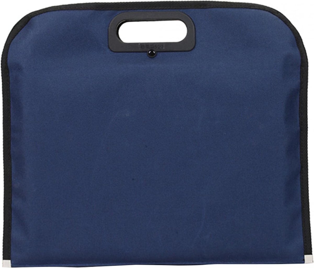 Professionele Laptoptas voor A4 Documenten met Handvat en Rits, Ideaal voor Conferenties en Zakenreizen, Ruimte voor Bestanden en Accessoires