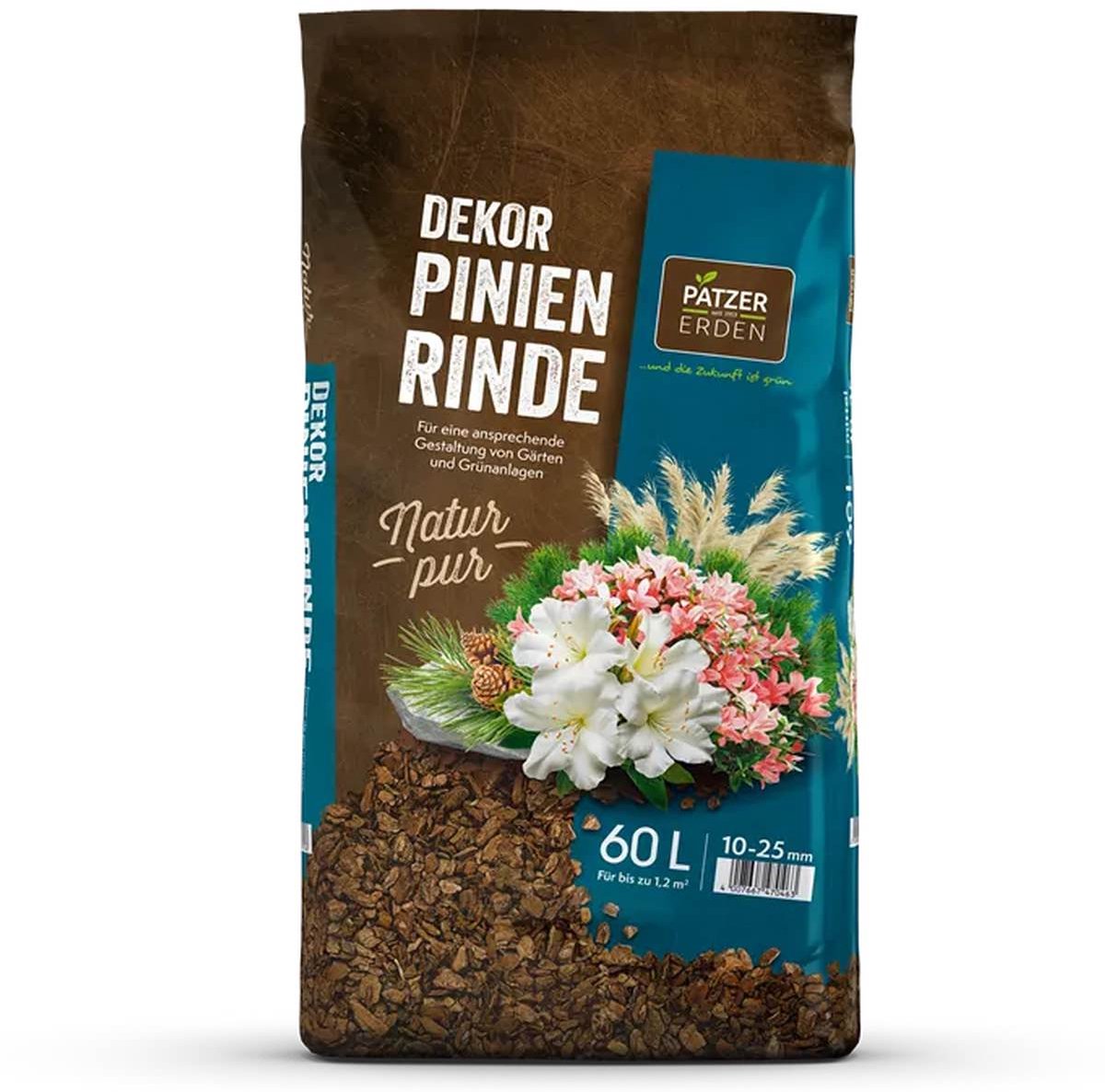 PATZER NATUR PUR Decor-Pijnboombast 10-25 mm / middel - 60 liter