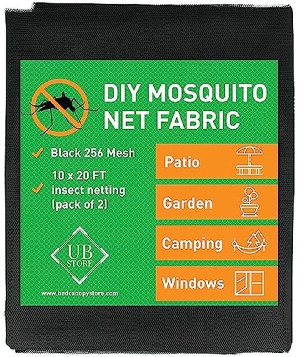 Mosquito Net Fabric 3x6 Meter | Insect Protection for Garden, Patio, Outdoor, and Windows