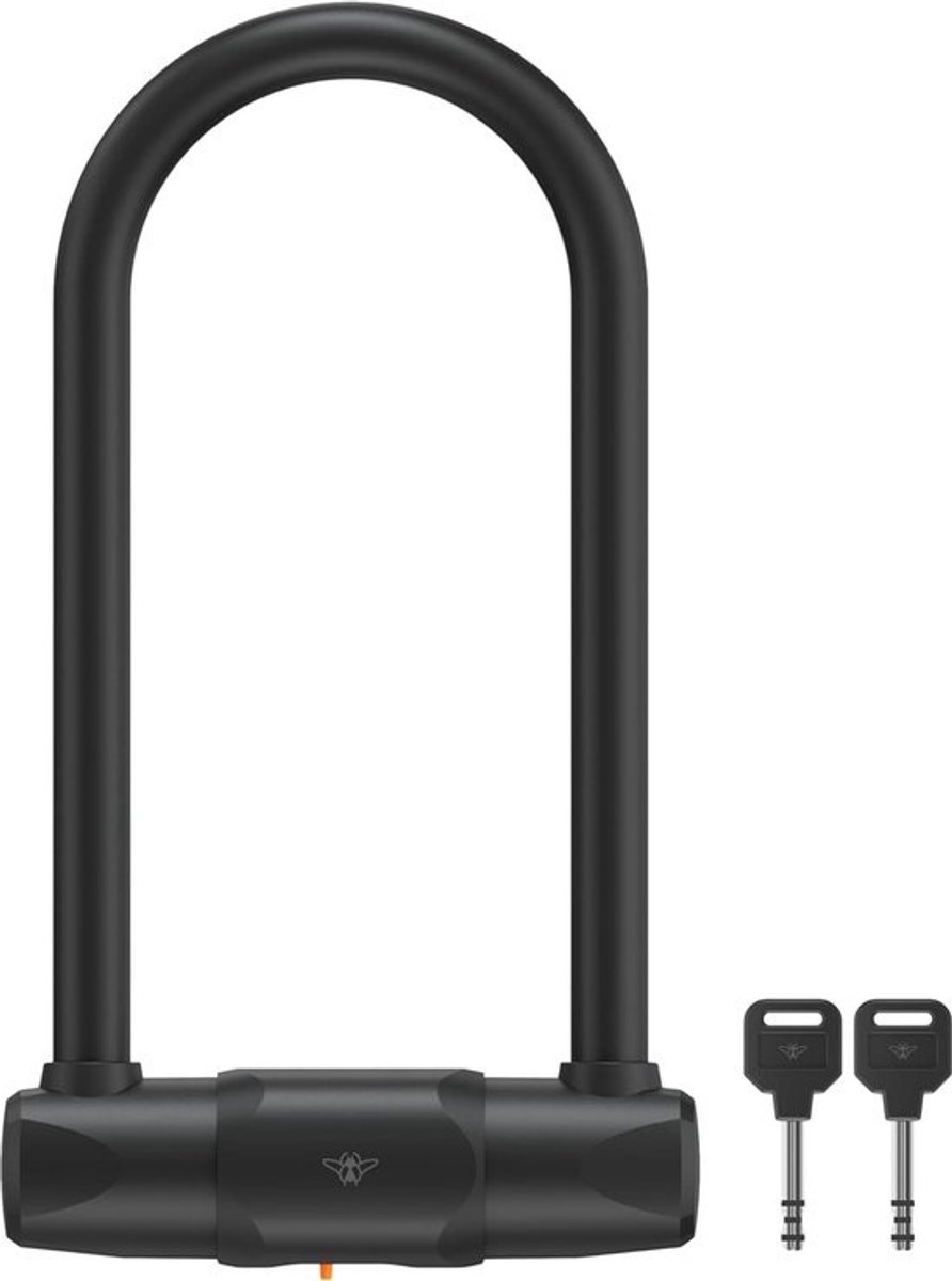 Groots U-slot voor Fietsen en Scooters - FUB Gecertificeerd, 2 Wielen, Zwart