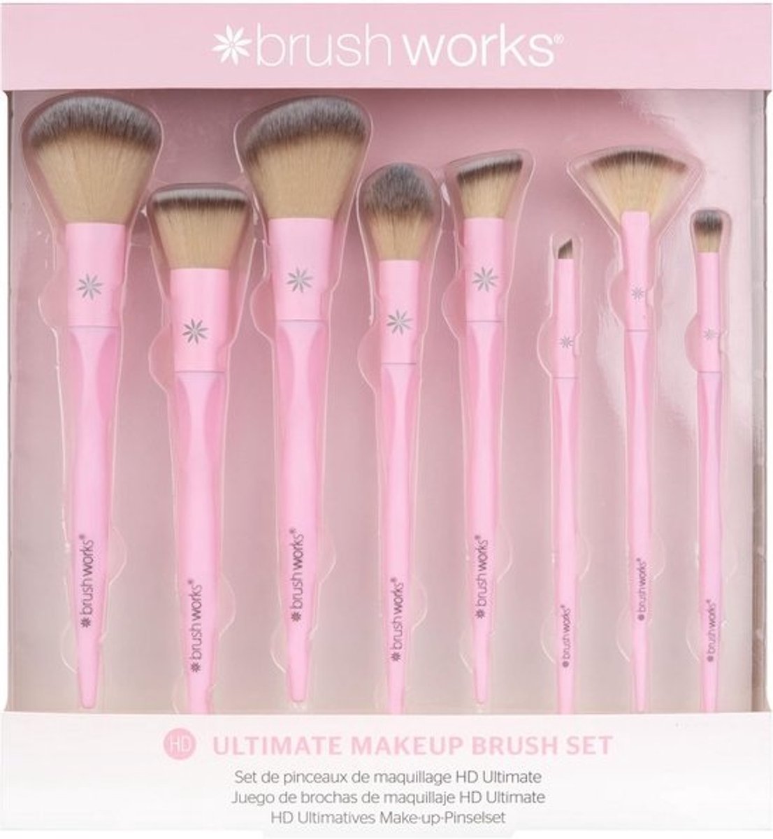 Ultieme Make-up Borstel Set - 8 Stuks voor Gezicht en Oogmake-up
