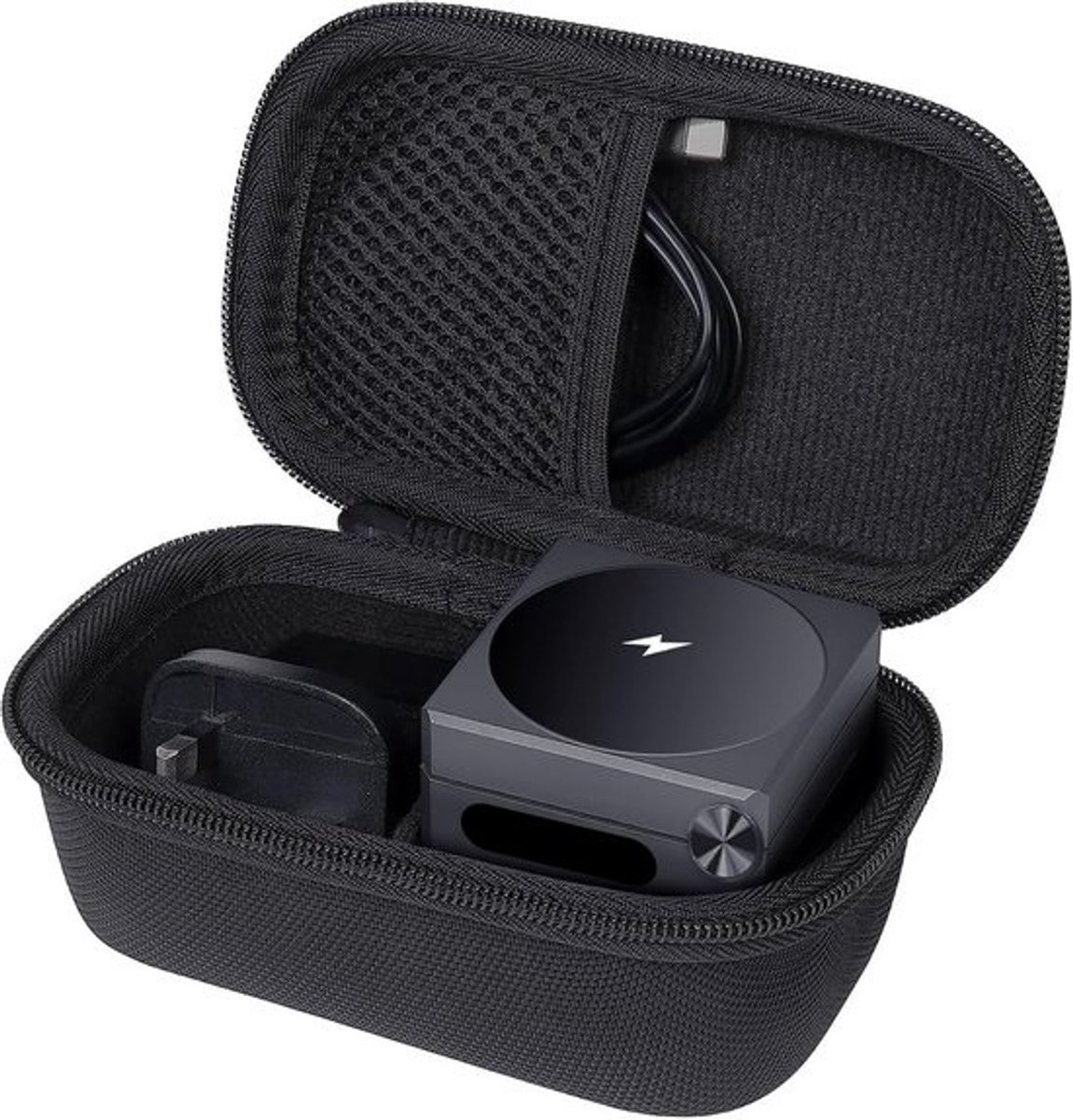 Reiscase voor 3-in-1 MagSafe Oplader - Draagbare Hardcase Opberghoes