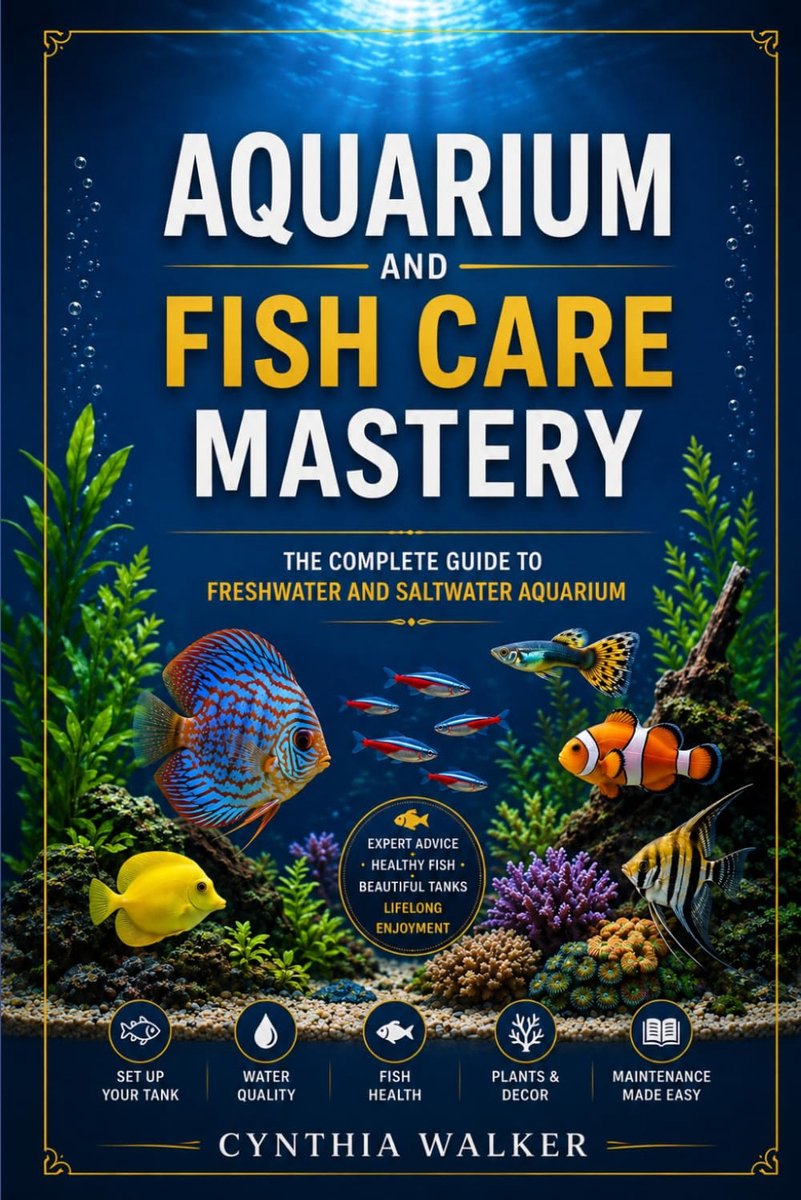 Aquarium and fish care mastery: The complete guide to freshwater and saltwater aquarium - ShopVlot