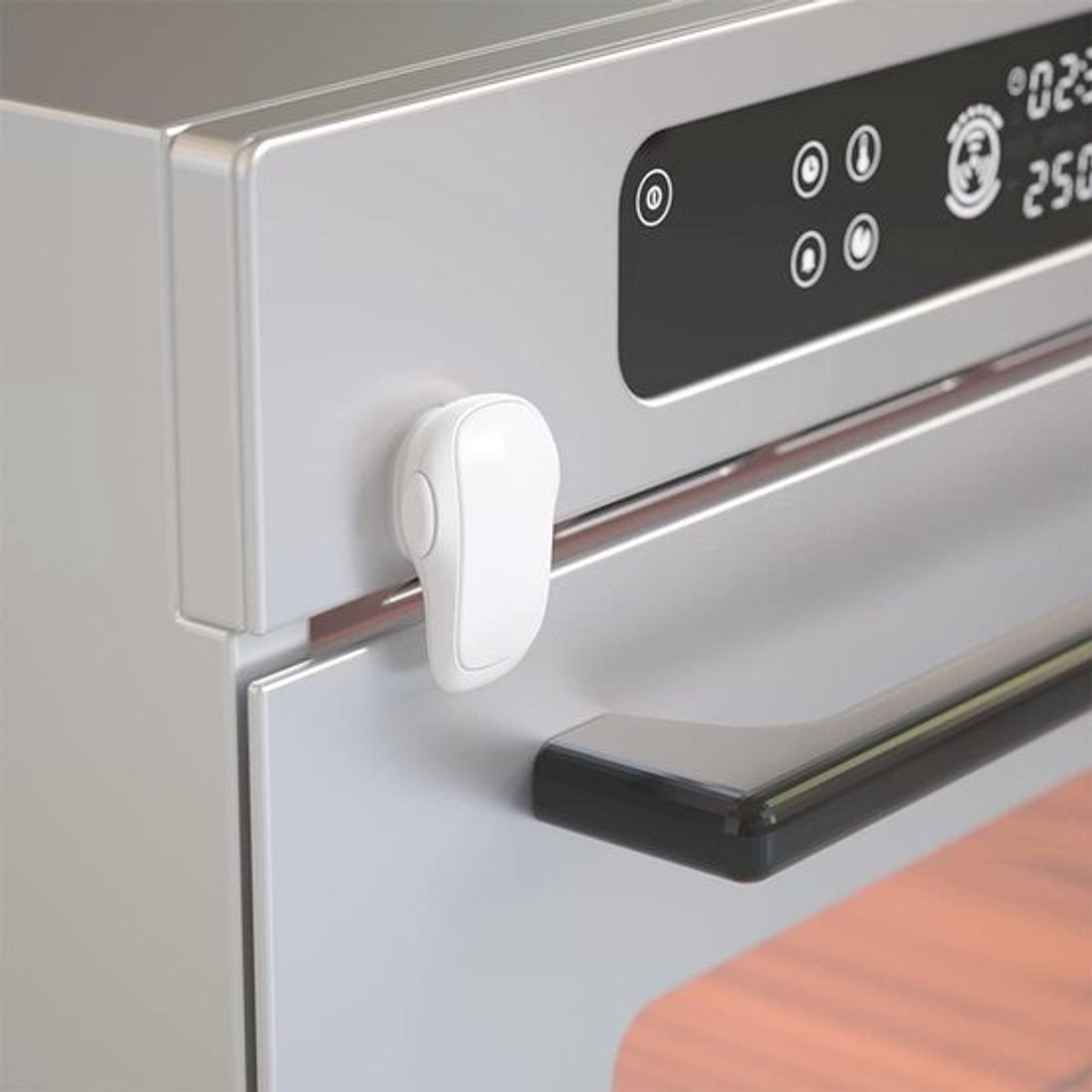 Baby Veiligheidsoven Deurslot - Dubbele Knop Ovenlock voor Keuken Veiligheid