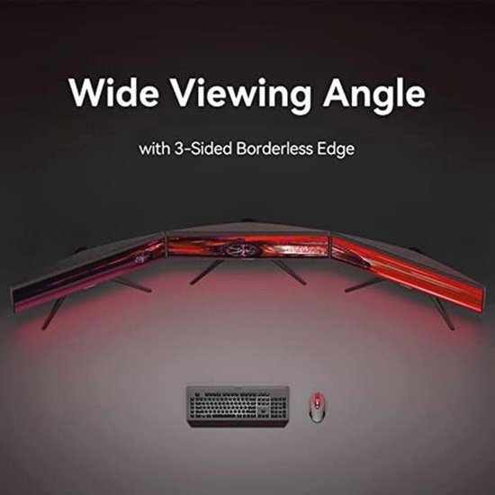 27 Inch Gaming Monitor - 165Hz, 1ms, IPS, FreeSync/G-Sync, 99% sRGB, 178° Viewing Angle, LED Lighting — afbeelding 3