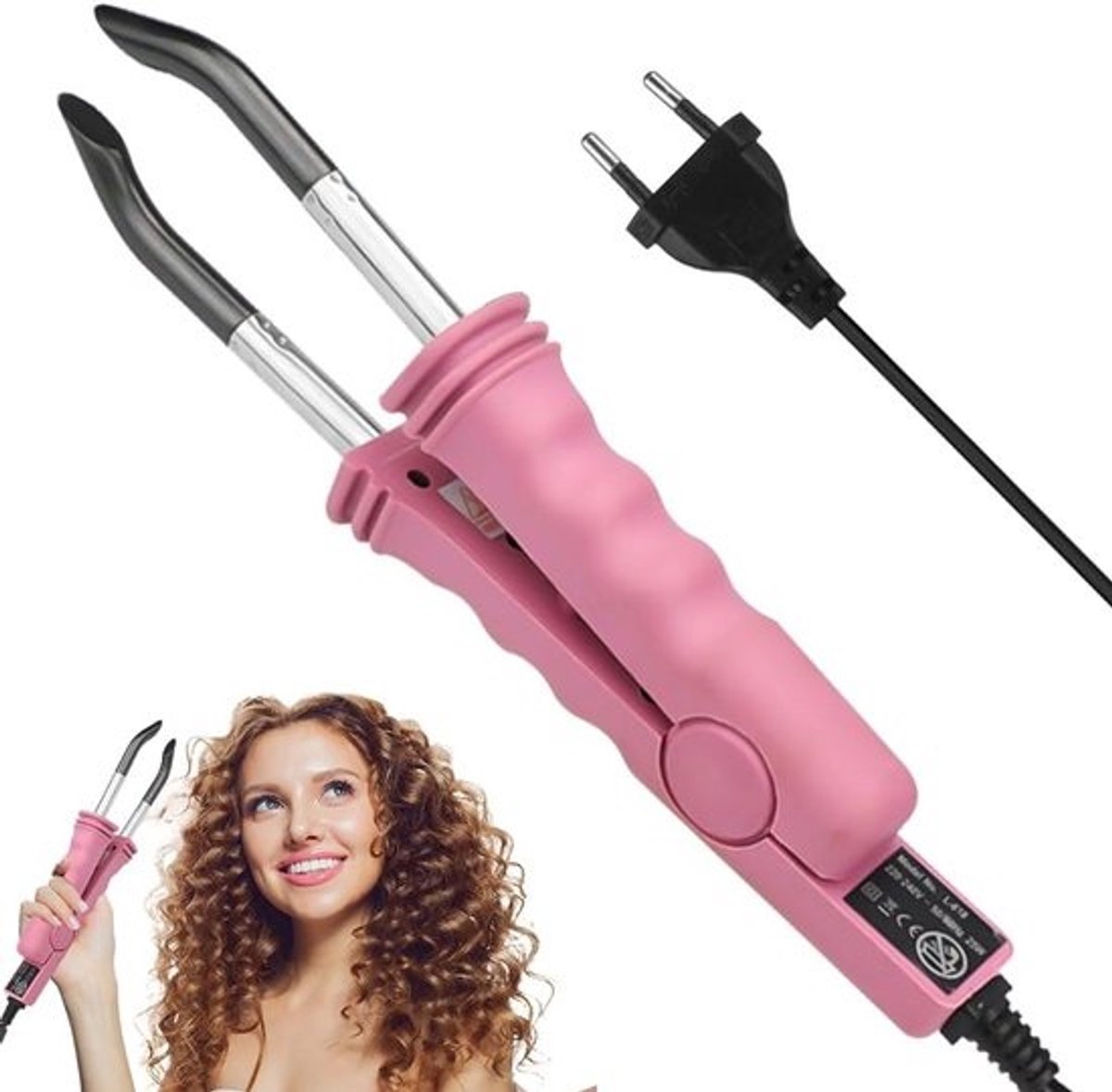 Professionele Warmtetang voor Keratine Haarextensies met Snelle Opwarming
