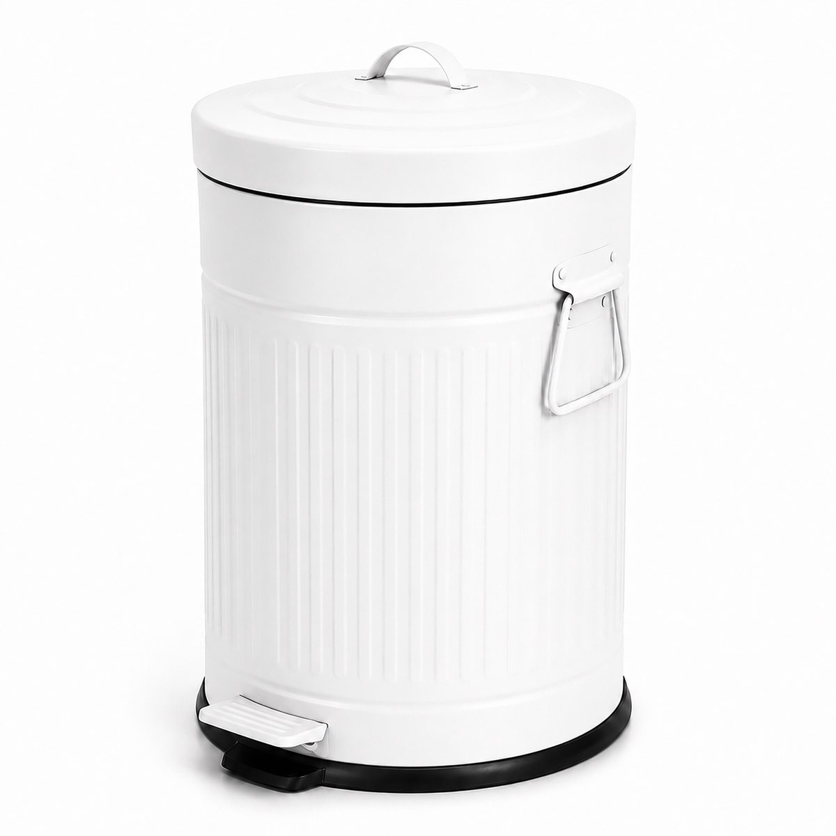 Vuilnisbak - 20 l - wit
