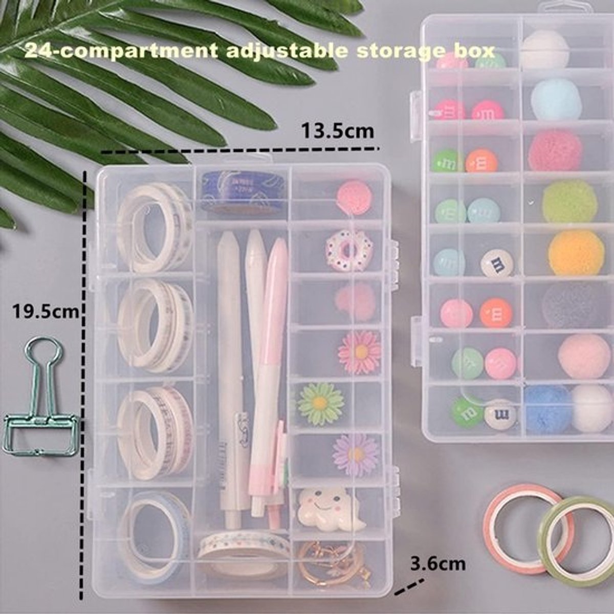 Medicijnopslagdoos met 3 Niveaus - Huisapotheek & EHBO Koffer met Draaggreep - Opbergbox voor Medicijnen, Knutselspullen of Cosmetica (34x22x19 cm)
