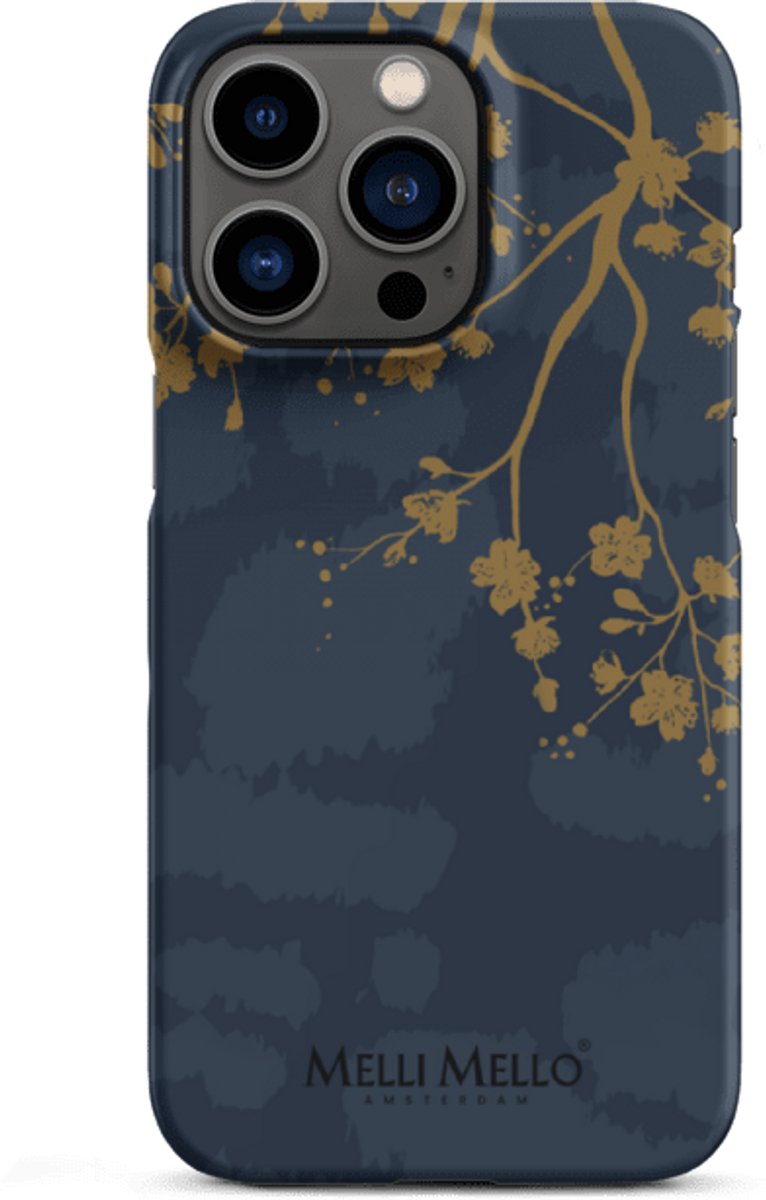 Melli Mello Telefoonhoesje Golden Branch (Hard Case) - Apple iPhone 13 Pro
