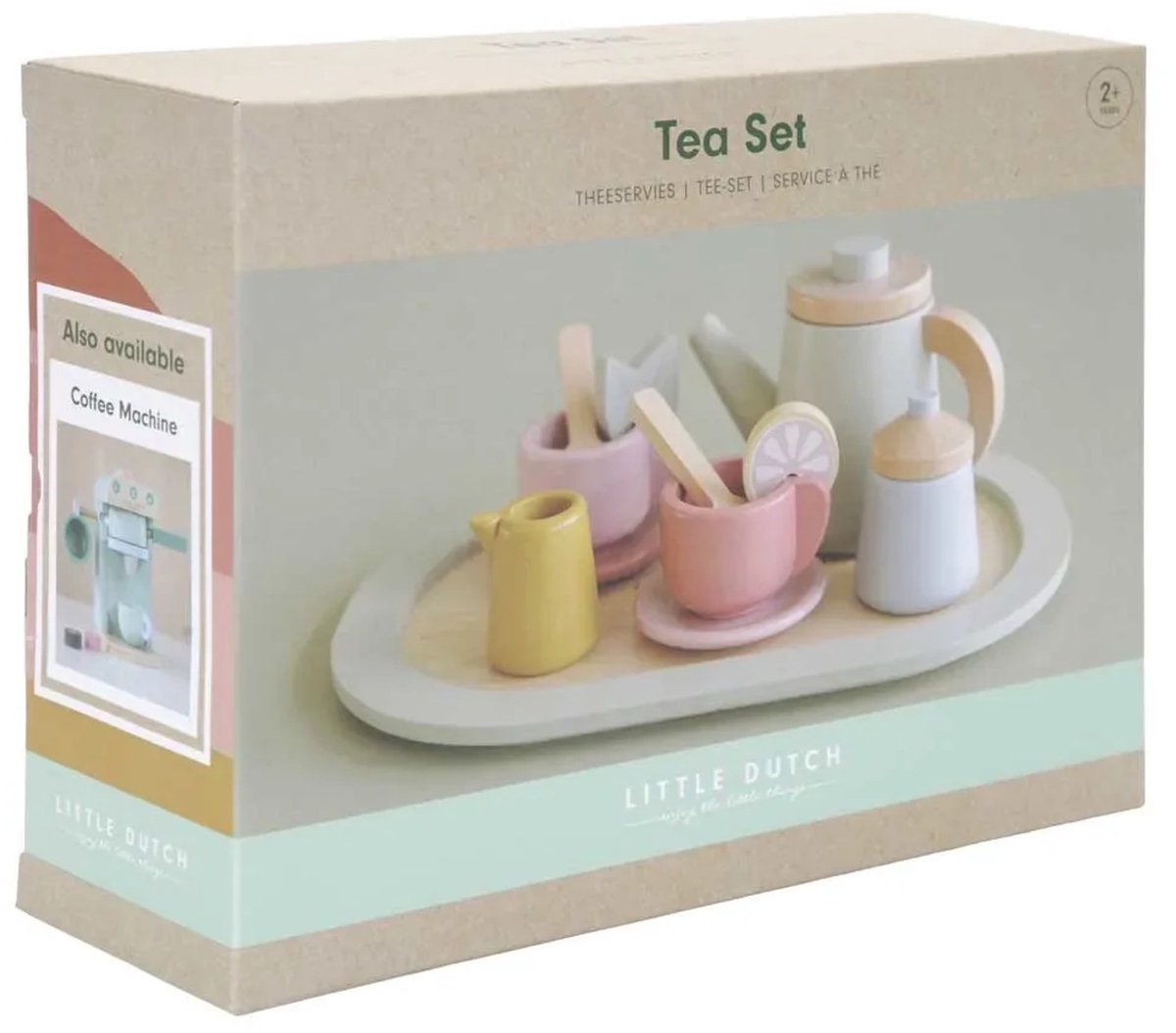 Little Dutch Houten Thee Servies - Speelgoedtheeservies — afbeelding 15