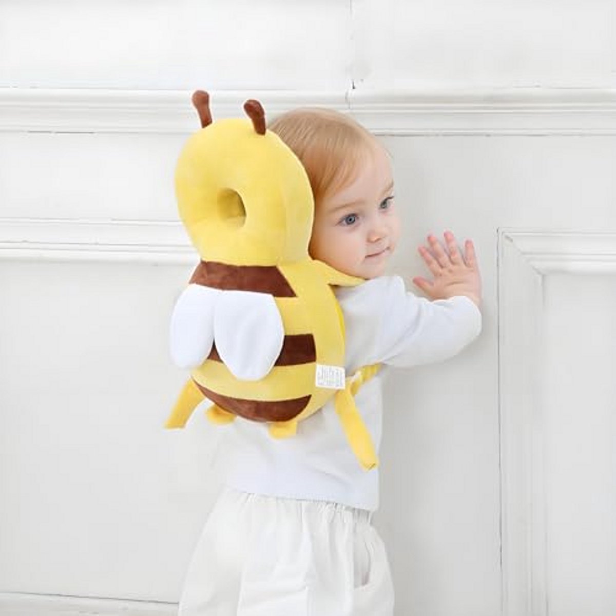Rugzakje ter bescherming van het babyhoofd, verstelbaar kussentje voor peuters tijdens het lopen en kruipen, zacht veiligheidskussen voor baby's — cadeau in Spellen & Speelgoed - foto 3
