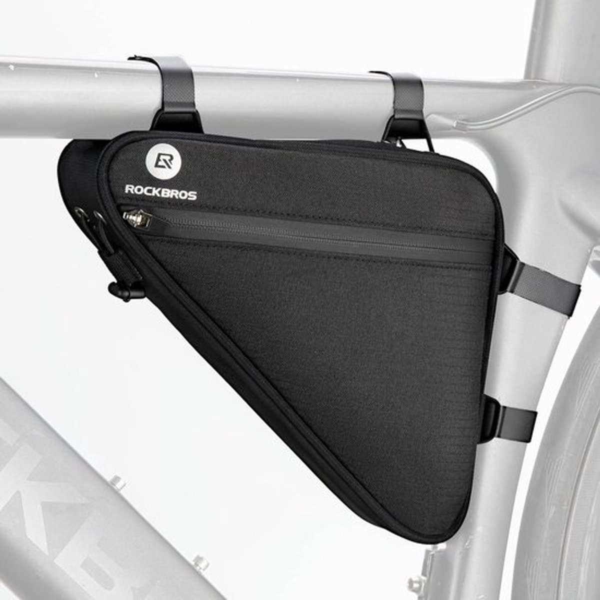 Fietsframe Tas Waterafstotend met Grote Capaciteit en Reflectoren