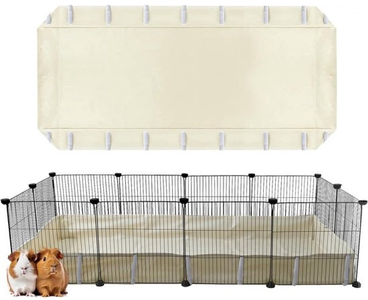 Waterdichte Bodembedekker voor Cavia Kooien (56x28cm & 42x28cm) - Duurzame Kooivoering