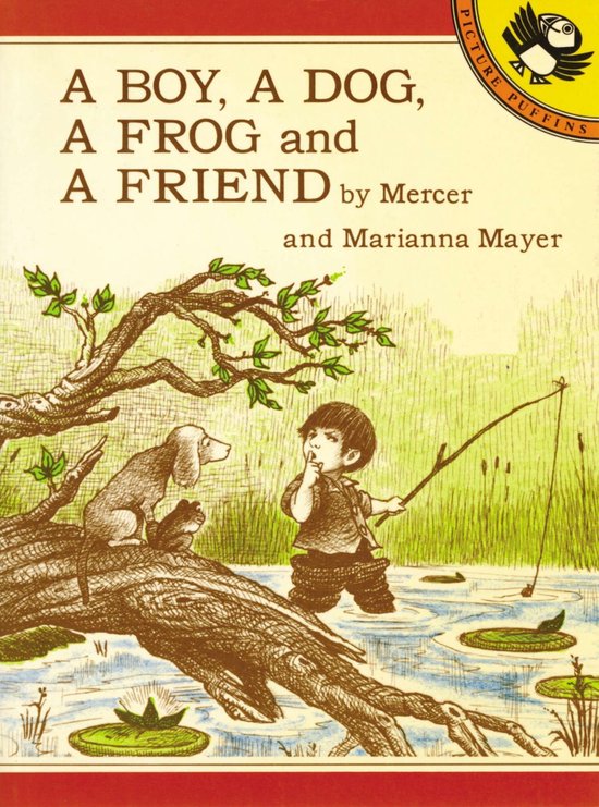 A Boy, a Dog, a Frog, and a Friend - cover