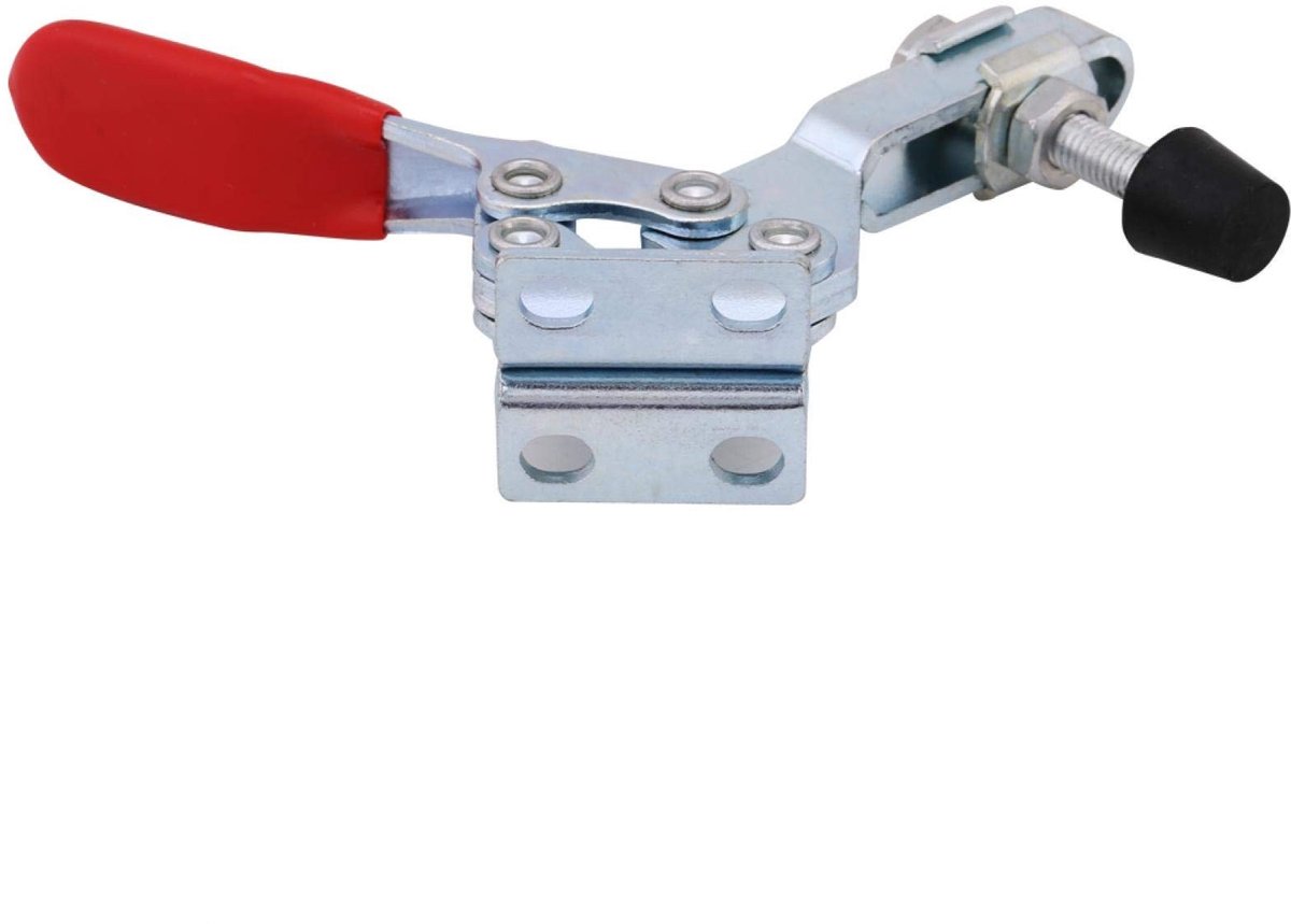Dailygoods- Toggle Clamp 227 KG Houdcapaciteit - 5 Stuks - Heavy Duty Klem - Verstelbare Rubber Drukpunten - Comfortabele Handgrepen - Eenvoudige Bediening