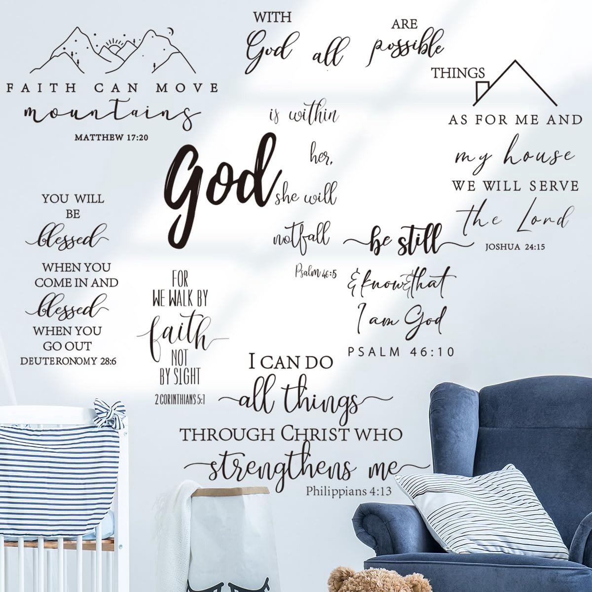 Dailygoods- Muursticker Inspirerende Citaten - Muurdecoratie Slaapkamer - Wanddecoratie Woonkamer - Zelfklevend Vinyl - Verwijderbaar - Peel en Stick