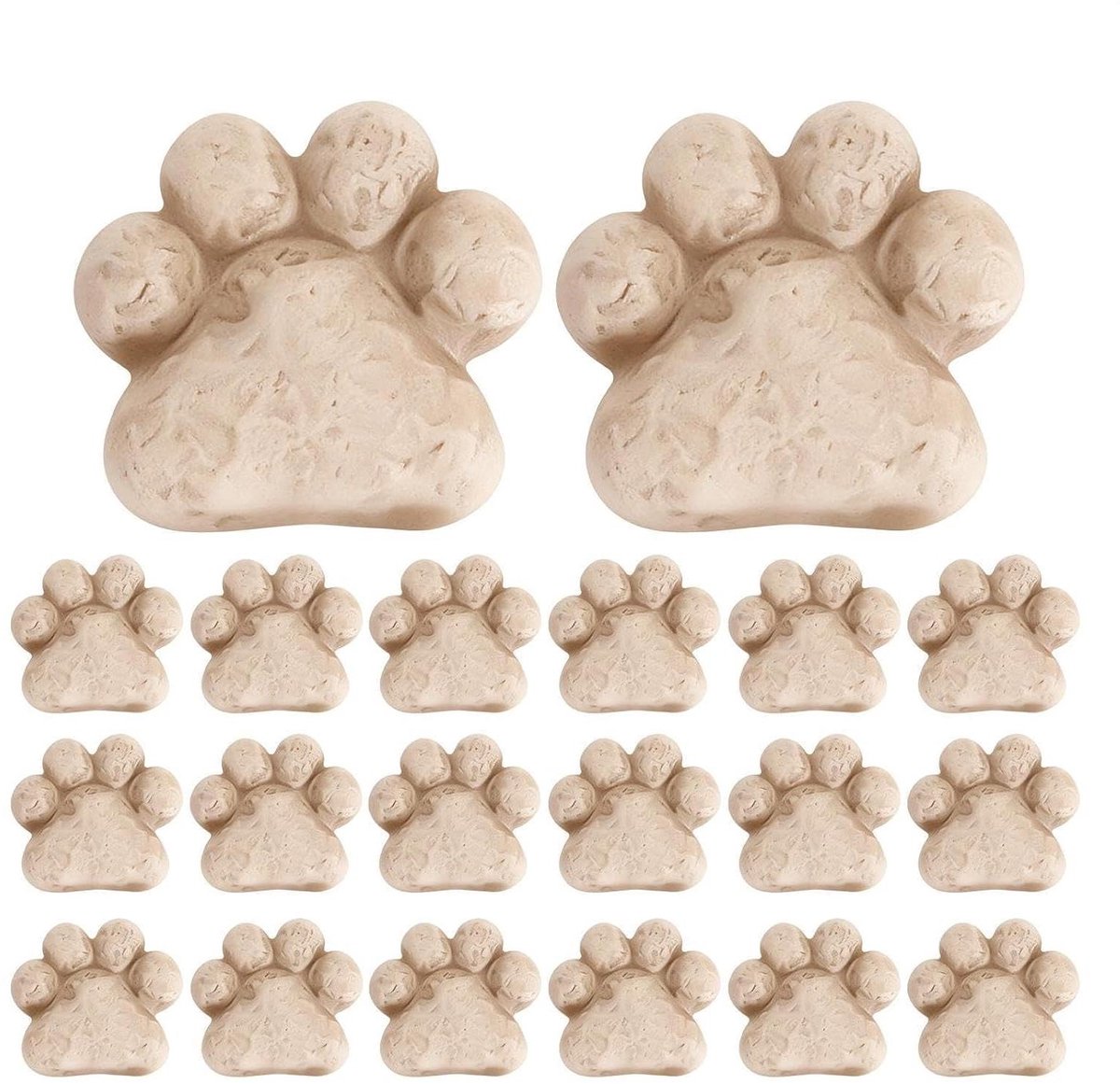 Decoratieve Stenen - Kattenpootjes Hars - Tuin Decoratie - Weerbestendig Hars - 20 Stuks - Niet Gespecificeerd