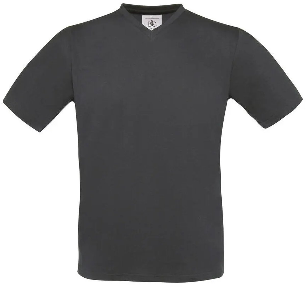 V-hals T-shirt B&C Exact