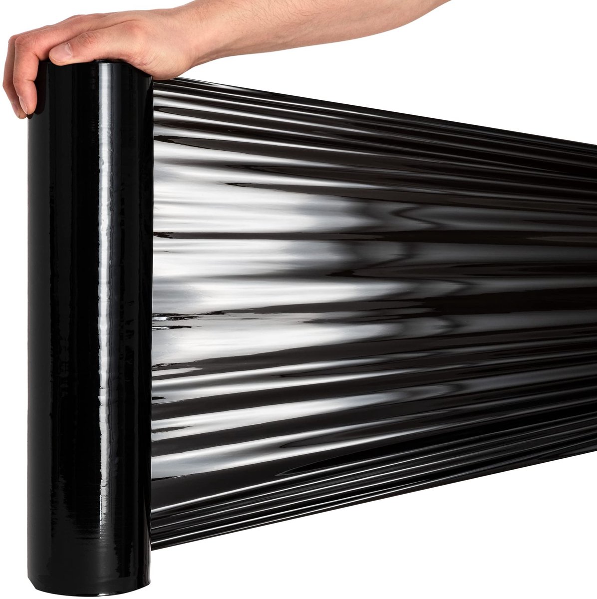 Stretch Film - Zwart - 300 m - 1 stuk