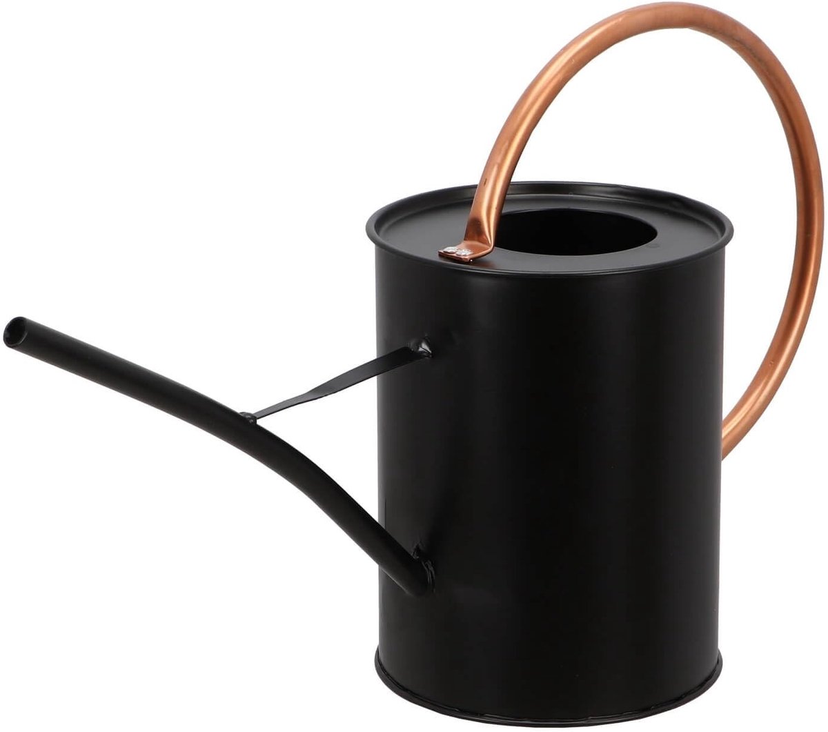 Watering can in zwart/koper - 1.6 liter