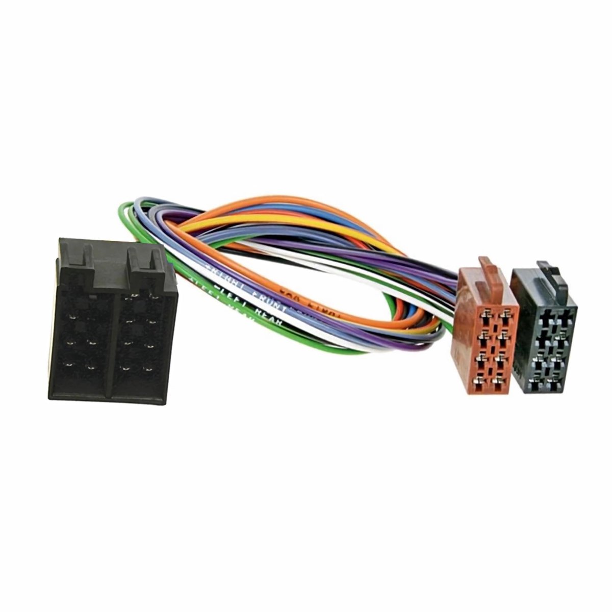 ISO Adapter Kabel voor Autoradio - Plug-and-Play - Multi-kleur