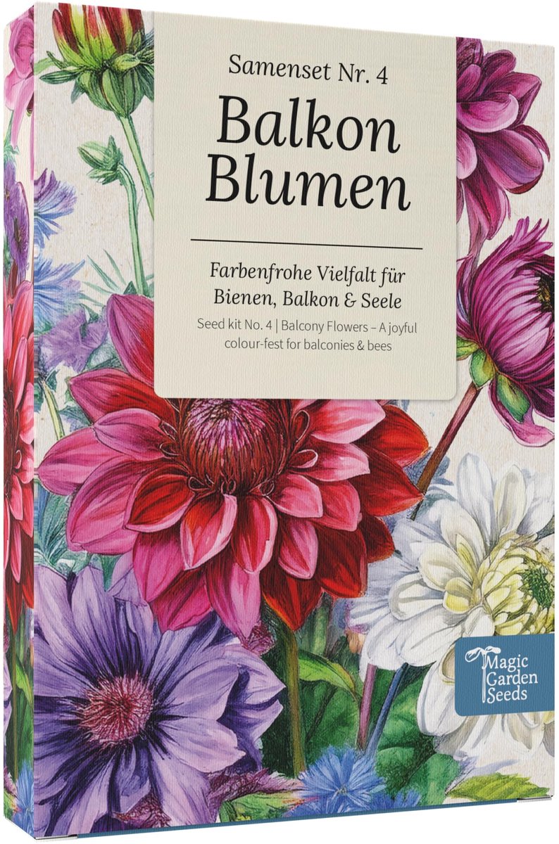 Zaden Set voor Balkonbloemen - 9 Variëteiten