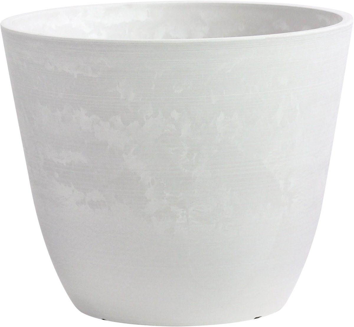 Plant Pot - Eco Resin & Stone - Stone White 30cm