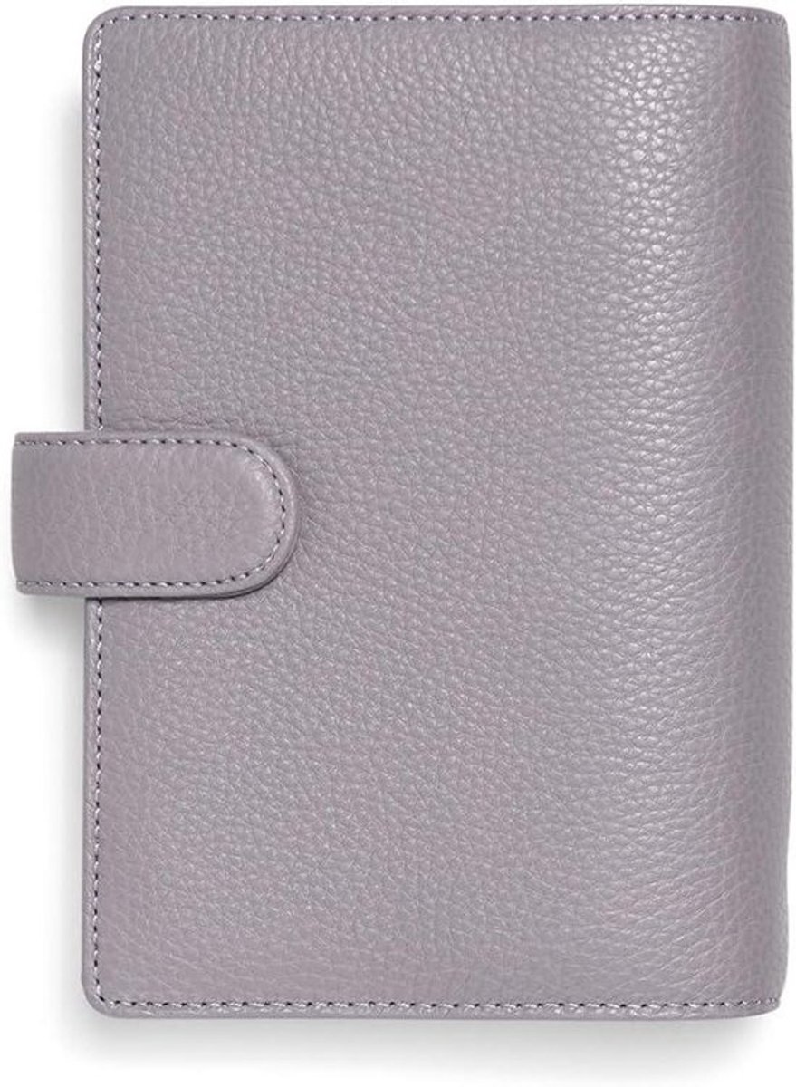 Filofax Organizer - Agenda Planner - Afspraken Plannen - Generfd Leren Omslag - Personal Formaat - Lavendel