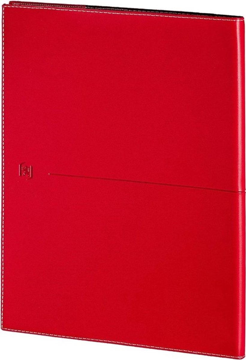 Afsprakenboek - Agenda Planner - Afspraken Maken - Leren Omslag - 21x27 cm - Rood