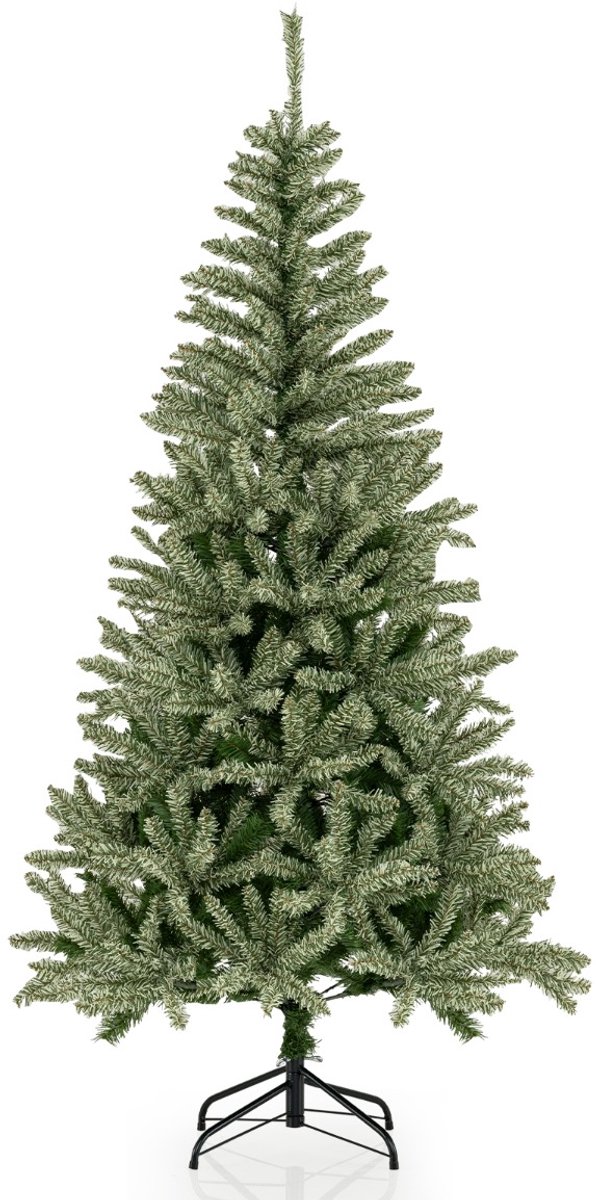 SureDeal® - Kerstbom - Kunstkerstboom Nachts Lichtgevende - 98x45x180 cm - Groen