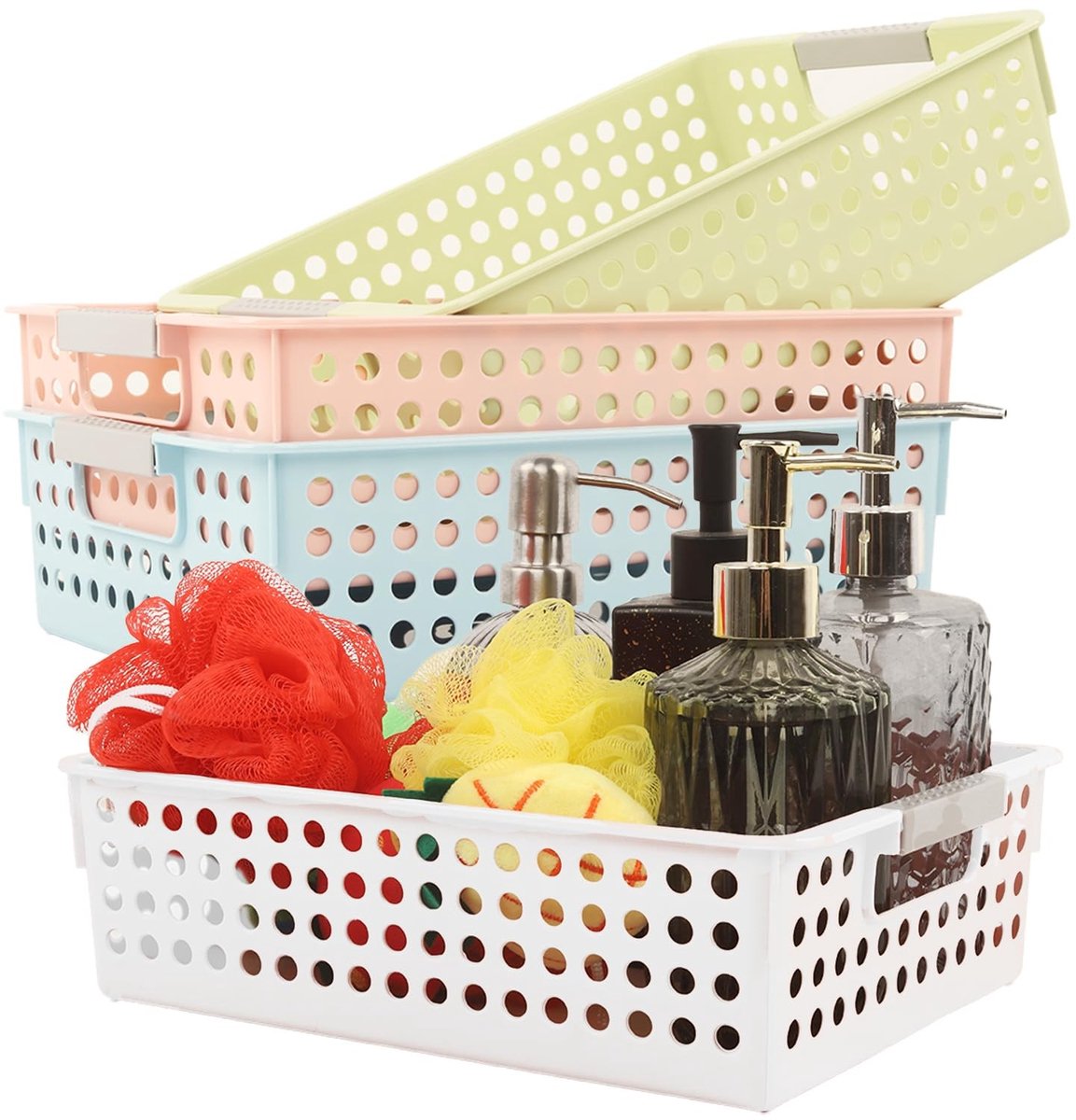 Opvouwbare Organisatietrays - Set van 4 voor Kantoor en Thuis